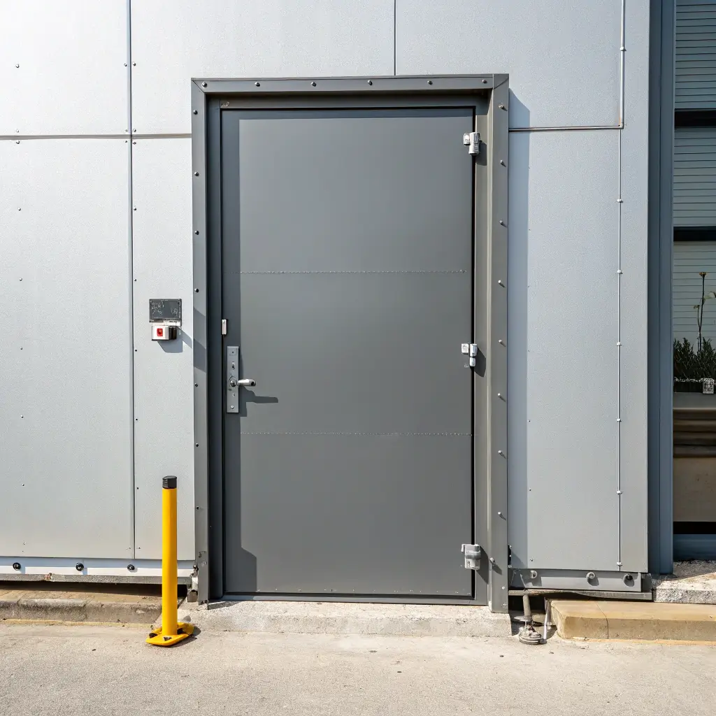 Fire-Rated Metal Door